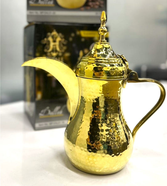 Dallah Arabic coffee Copper - 1.5 Liter