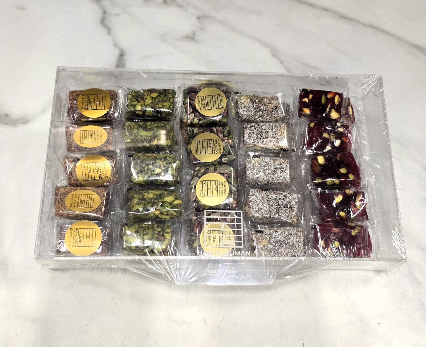 Sugar Free Malban Super Extra Gift Acrylic Box 44 Pcs