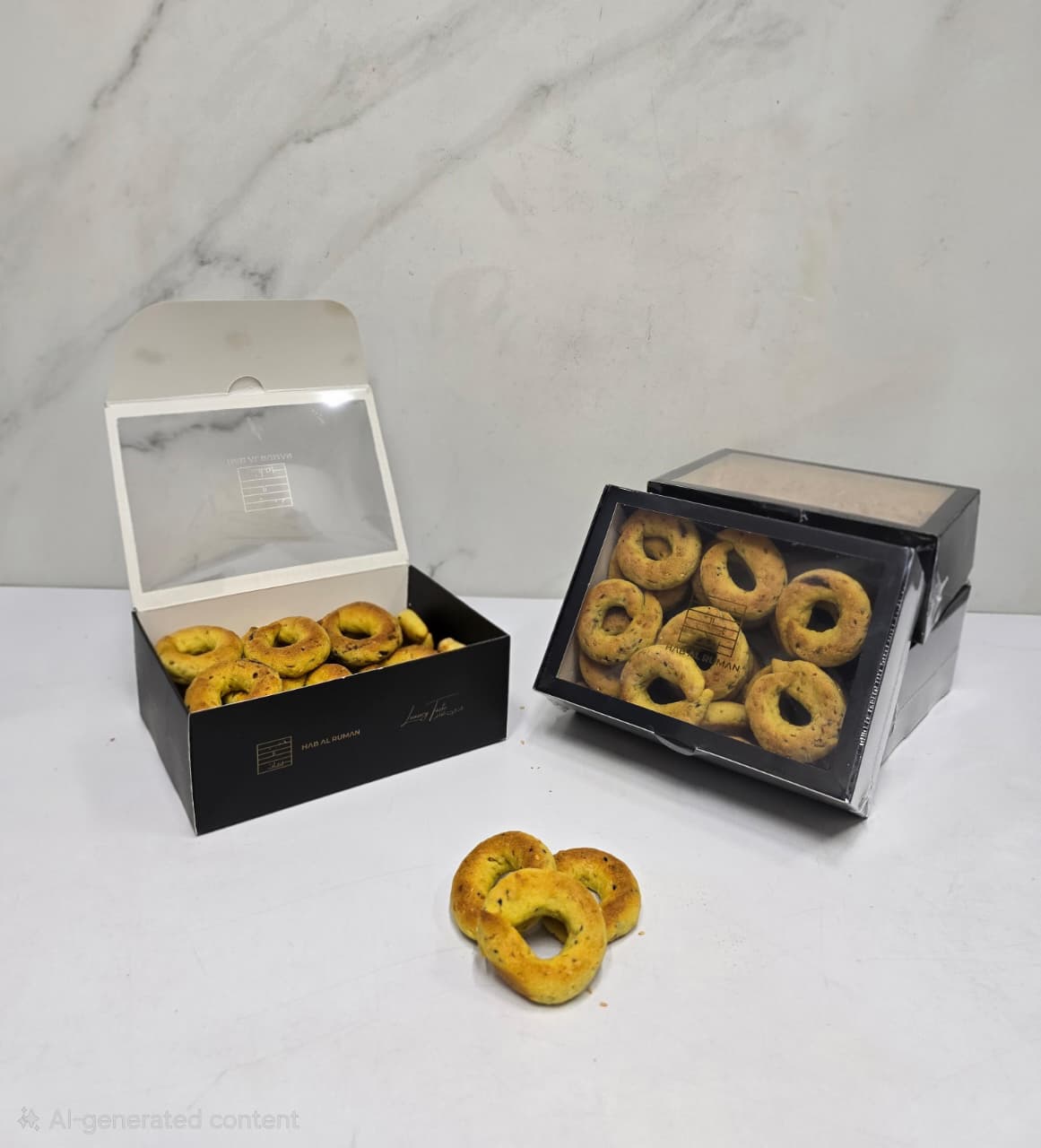 Olive Oil Maamoul Date Rings Without Sesame