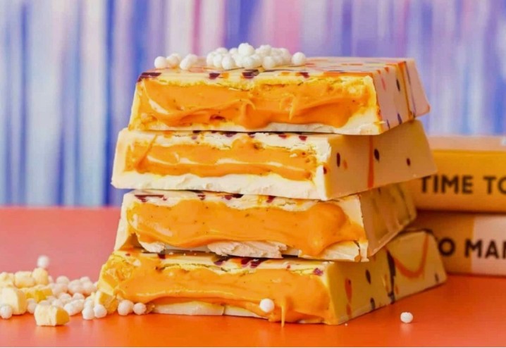 Luxury Chocolate Mango Crunchy Bar