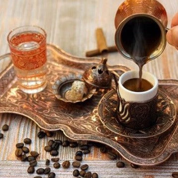 Special Turkish Coffee With Mastic and Extra Cardamom