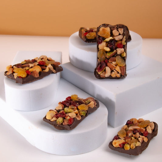 Luxury Chocolate Mix Nuts and Fruits - Dark Chocolate