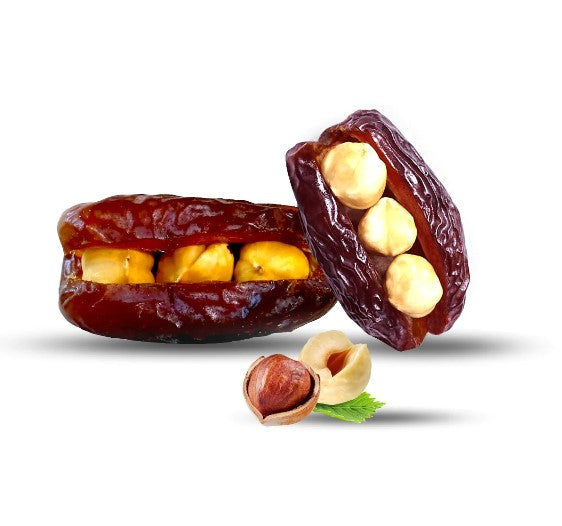 Medjool Dates Stuffed With Hazelnut