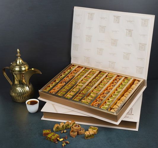 Mix Baklava Pistachio Sugar Free -  900 G