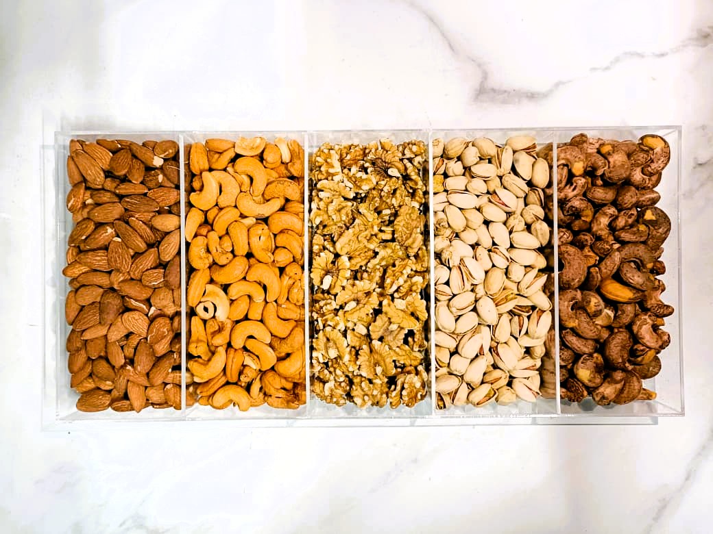 Extra Mix Nut Acrylic Box 5 Division