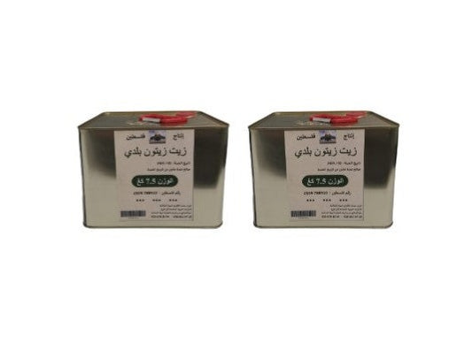 2 Palestinian Virgin Olive Oil - 1/2 Tin Season 2024