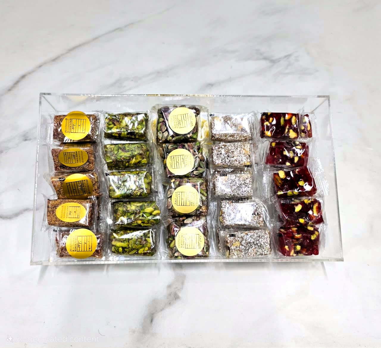 Sugar Free Malban Super Extra Gift Acrylic Box 44 Pcs