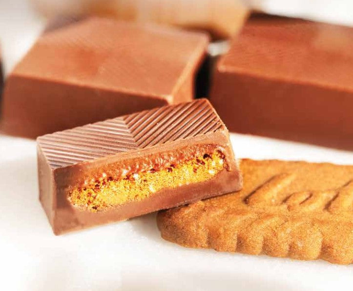 Luxury Chocolate Crunchy Lotus Squares - H0064