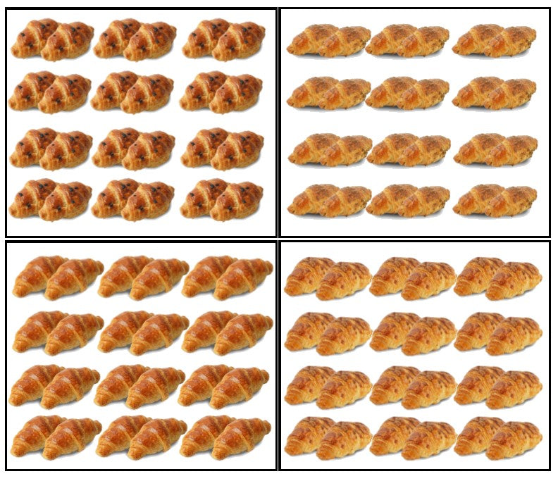 FROZEN CROISSANT VIP Deal - 96 Pcs