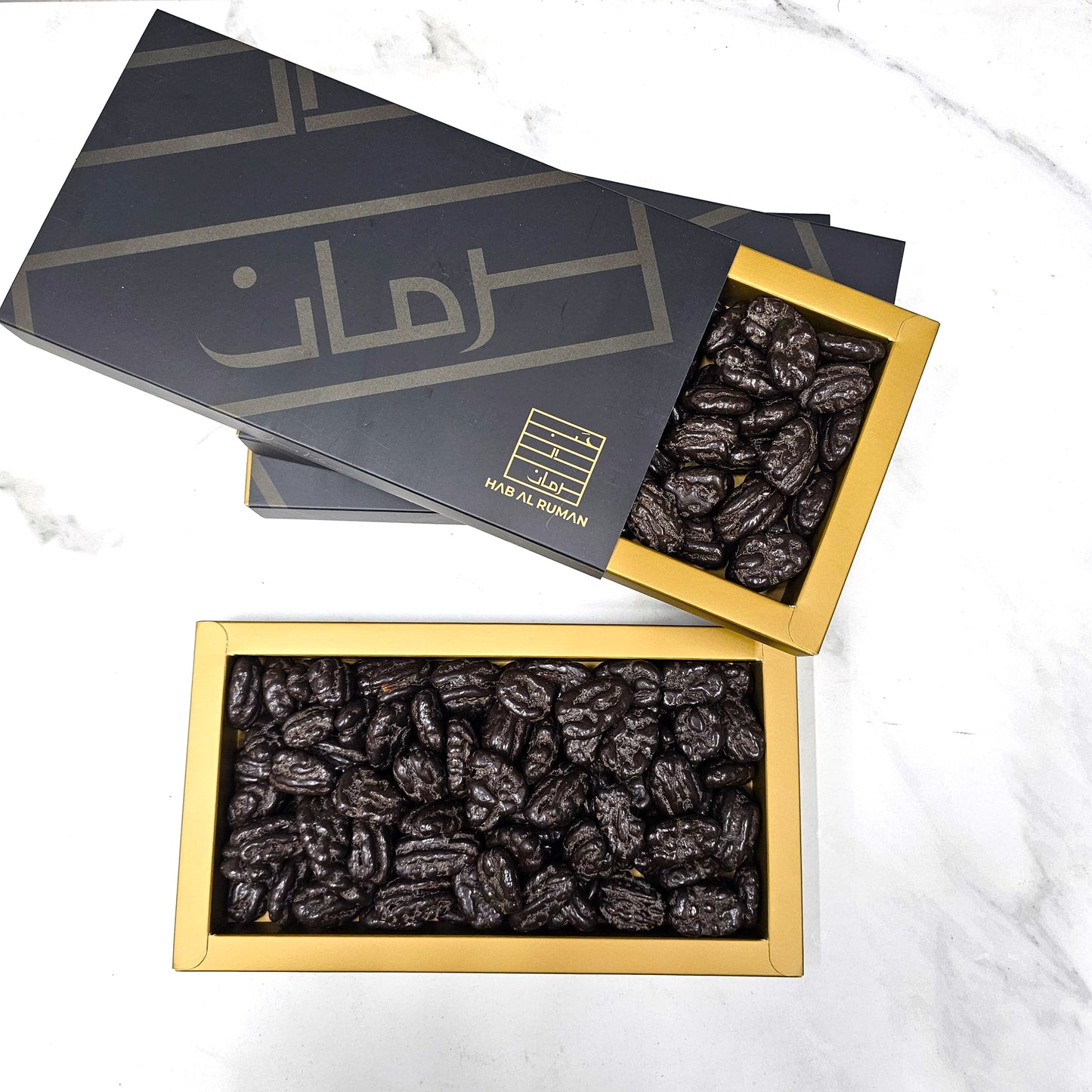 Dragee Pecan Dark Chocolate Drawer Box