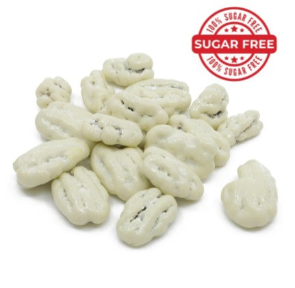 Dragee Pecan White Chocolate Sugar Free