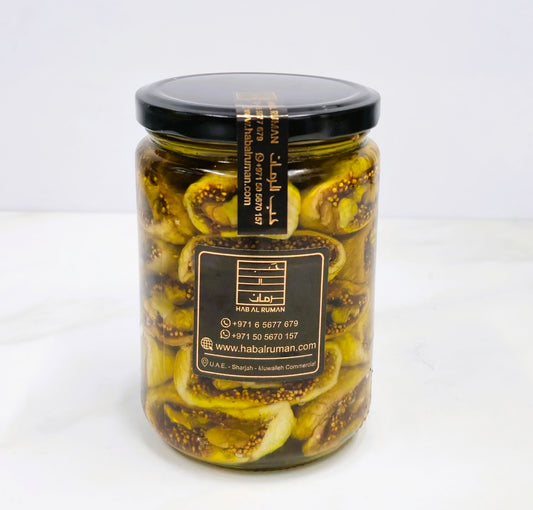 Figs Stuffed With Walnuts Dipped in Olive Oil