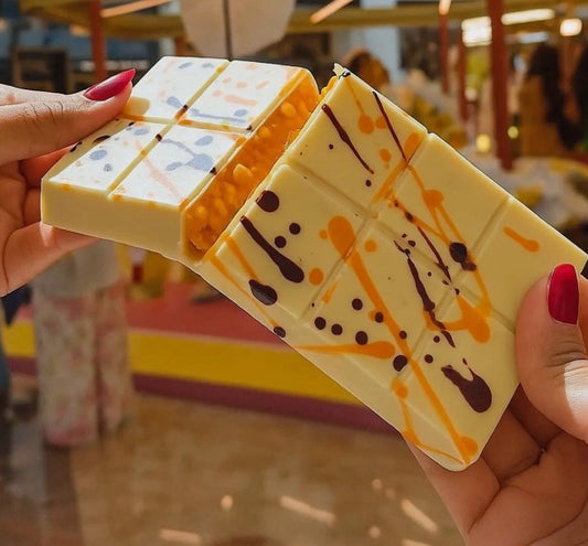 Luxury Chocolate Mango Crunchy Bar