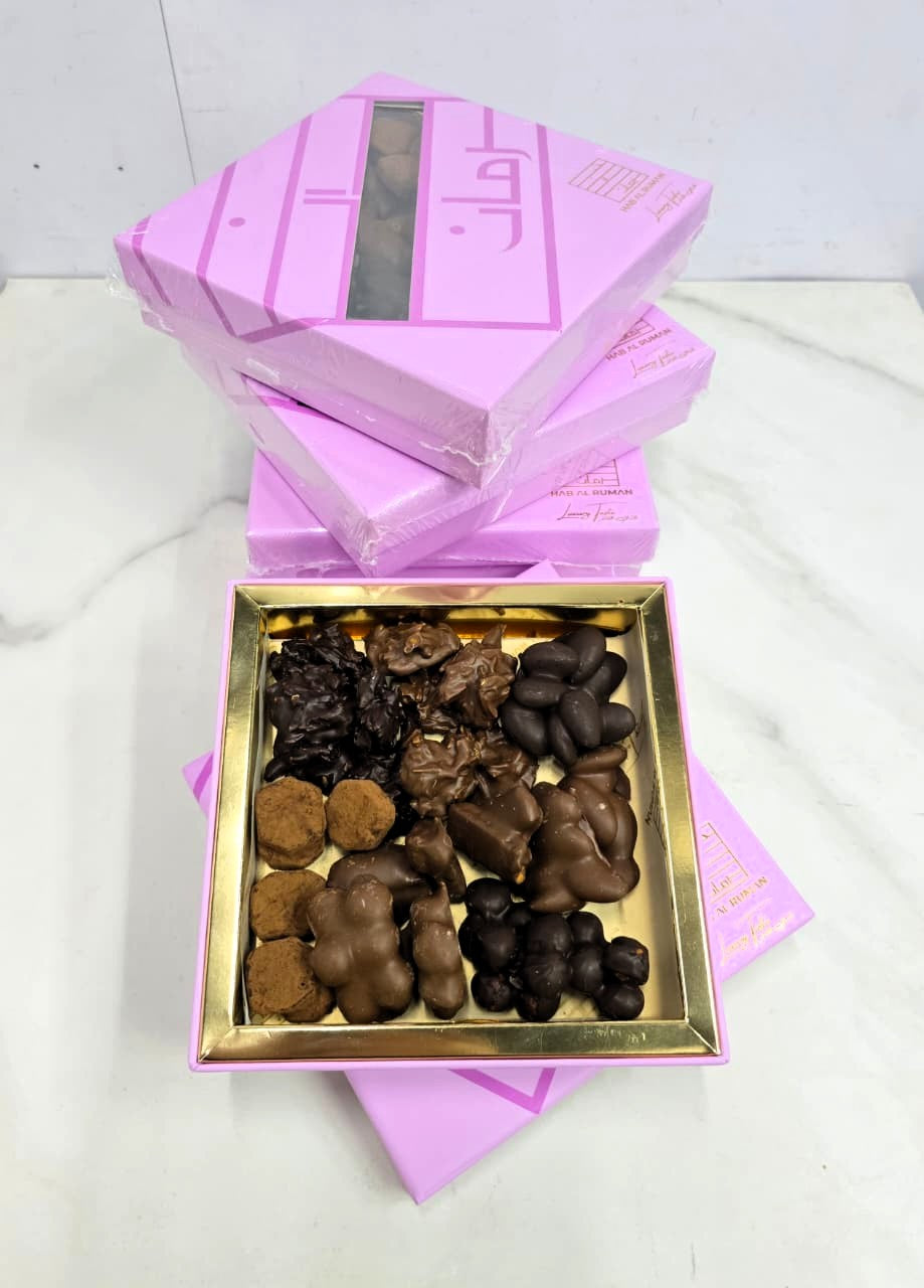 Luxury Chocolate Roche Nuts Square Box