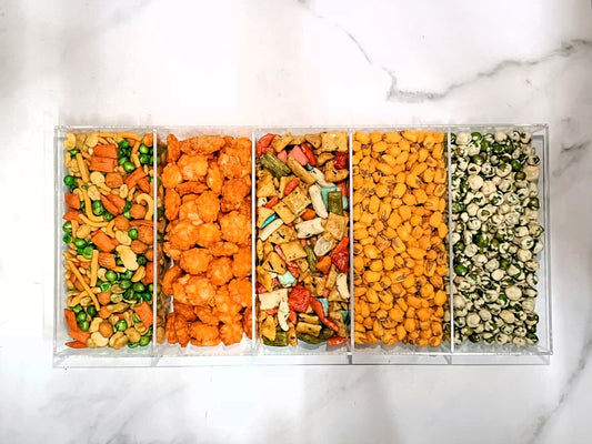 Mix Snack Acrylic Box 5 Division