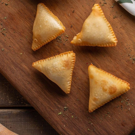 Frozen Shawarma Samosa Ready For Frying